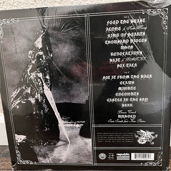 Kim Petras Feed The Beast Limited Edition Yellow Vinyl Exclusive Record Album - Picture 2 of 6